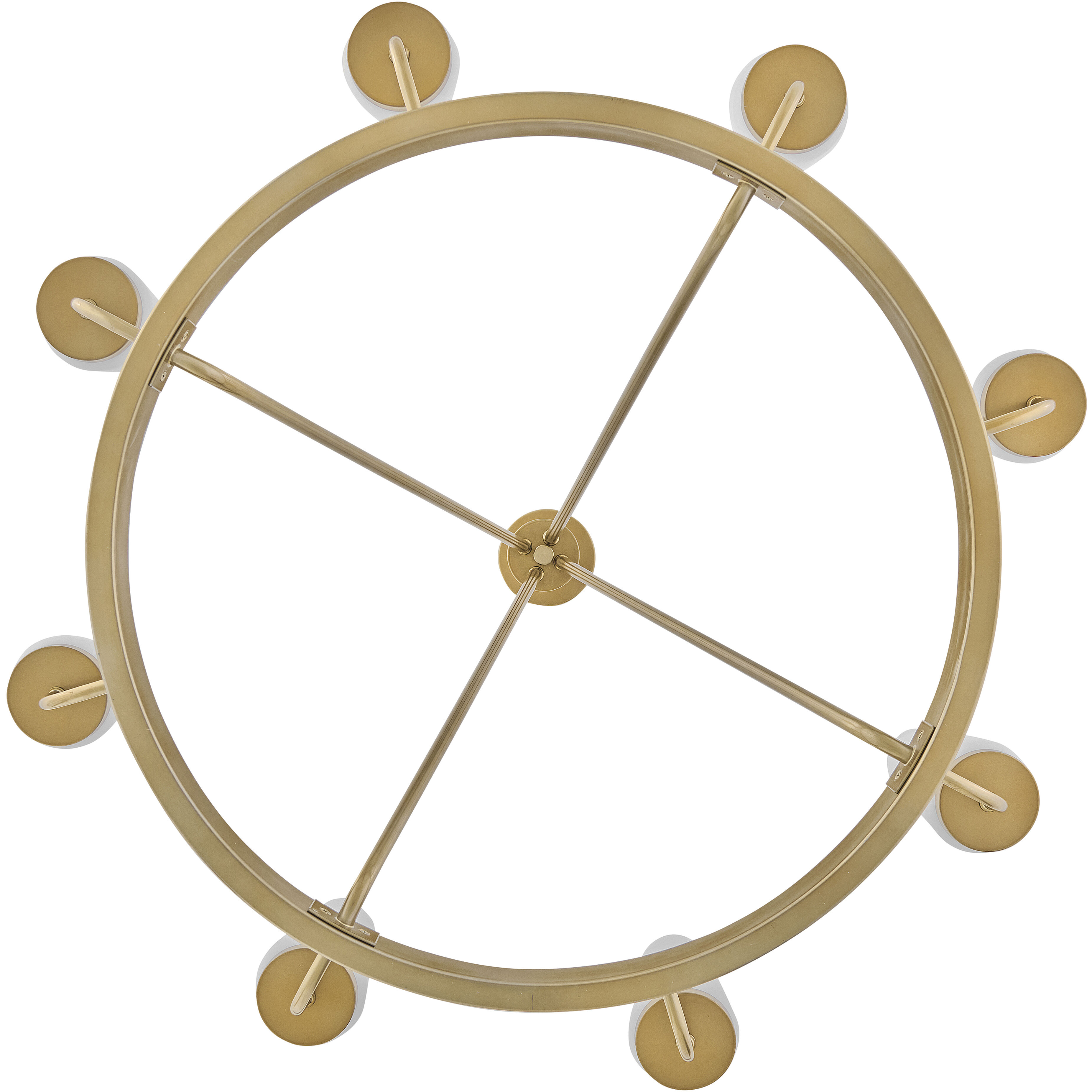 Selma 8 Light 32 inch Gold Chandelier Ceiling Light