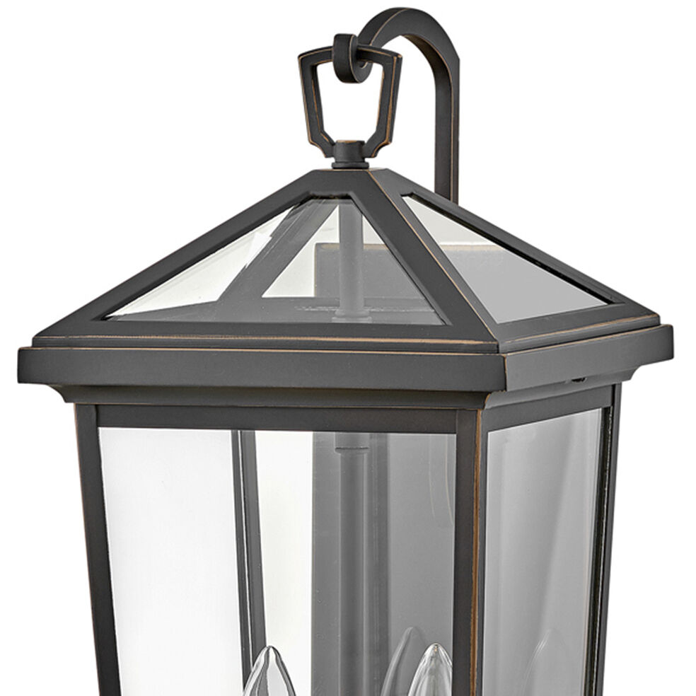 Estate Series Alford Place Outdoor Wall Mount Lantern in Oil Rubbed Bronze, Non-LED