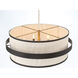 Harbor Wrap 6 Light 28 inch Legacy Brass and Dark Bronze Pendant Ceiling Light