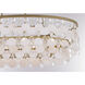 Nova Mara 5 Light 48 inch Painted Legacy Brass Linear Chandelier Ceiling Light