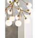 Sean Lavin Mara LED 28.8 inch Matte Black Chandelier Ceiling Light, Integrated LED