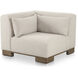 June Beige Corner Chair