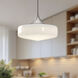 Alora Mood Lincoln 1 Light 14 inch Brushed Nickel Pendant Ceiling Light