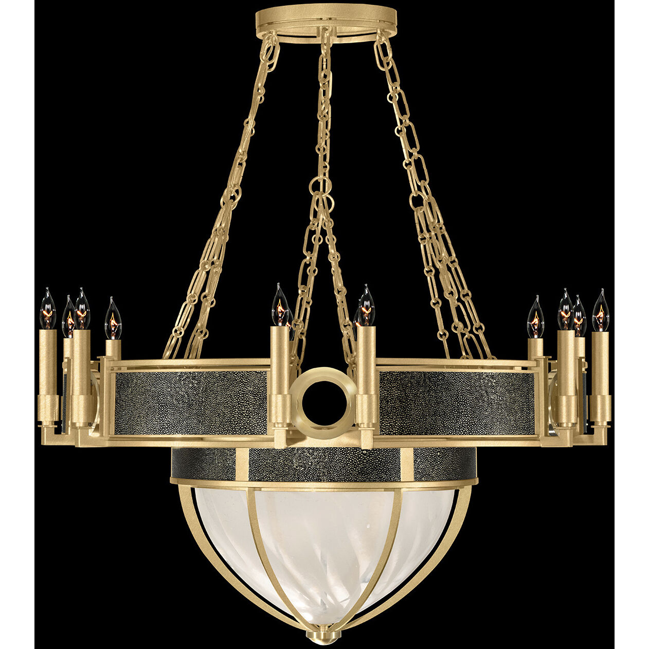 Mirage 15 Light 35.75 inch Gold Chandelier Ceiling Light