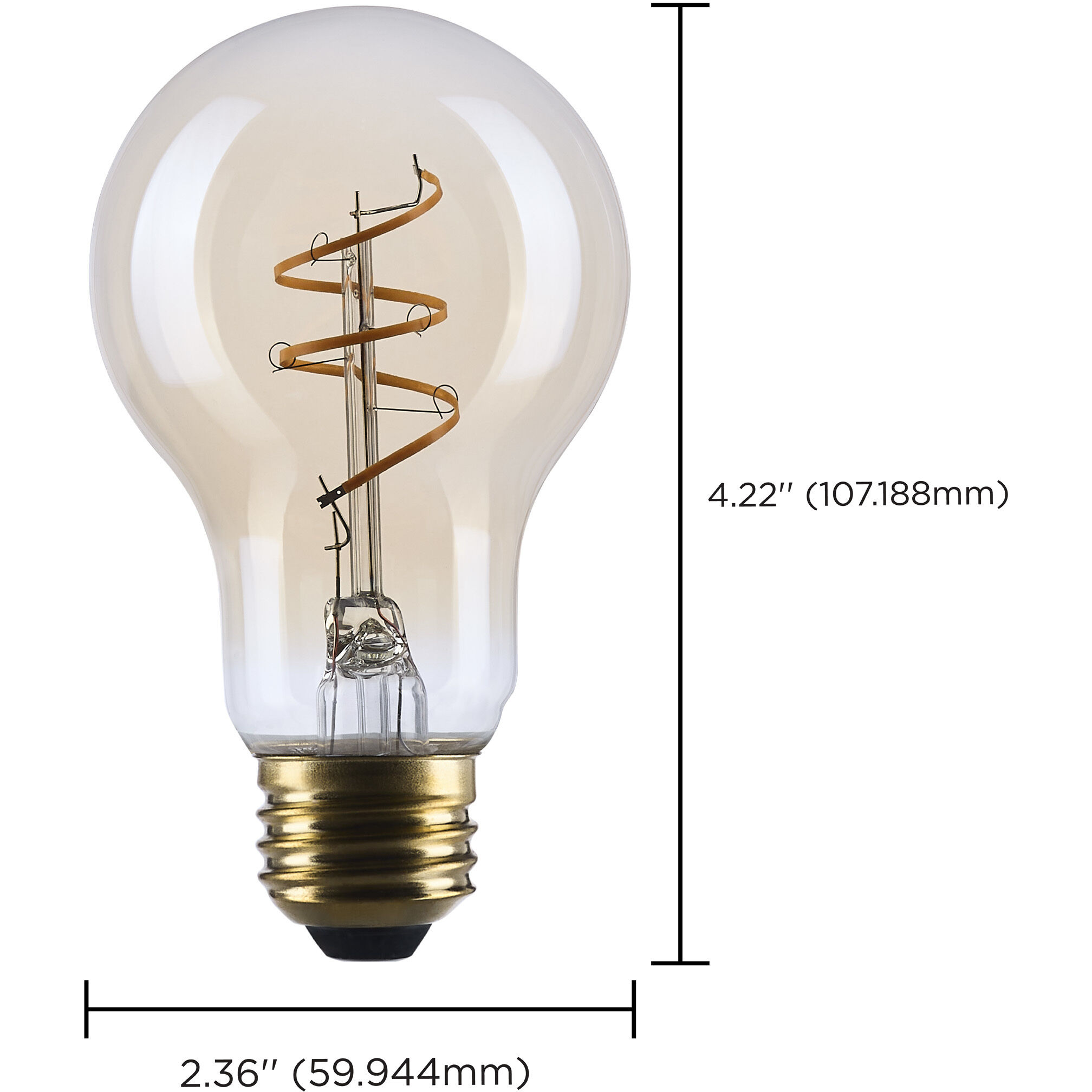 Lumos LED A19 E26 5.5 watt 120 2000K LED, LED Filament