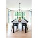 Abbott 4 Light 18.25 inch Black Lantern Chandelier Ceiling Light