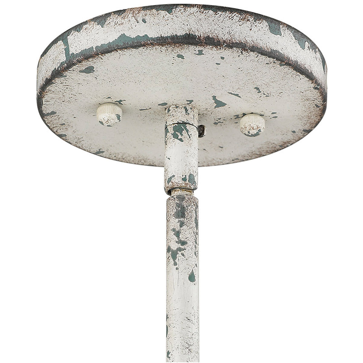 Iris 1 Light 16 inch Aged Ivory Pendant Ceiling Light