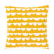 Lachen 18 X 18 inch Bright Yellow/Ivory Pillow Kit, Square
