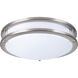 CF32 Series LED 14 inch Brushed Nickel Flush Mount Ceiling Light