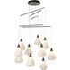 Mobius 10 Light 39.2 inch Dark Smoke Mobile Pendant Ceiling Light