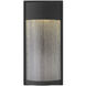 Shelter LED 18 inch Black Outdoor Wall Mount Lantern, Large