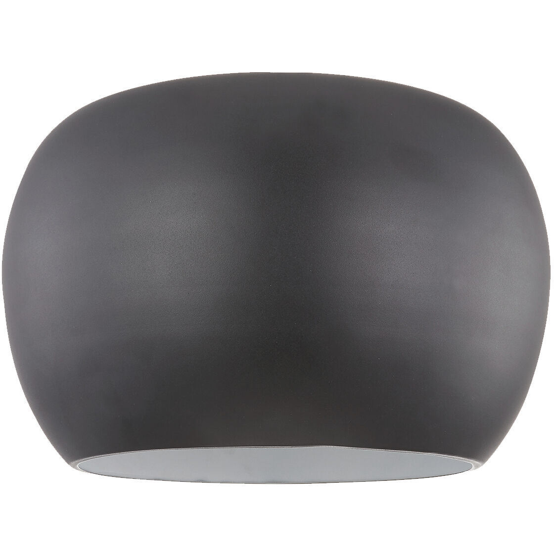 Croft LED 13.5 inch Black and White Flush Mount Ceiling Light