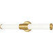 Warwick LED 25.25 inch Modern Gold Bathroom Vanity Wall Light