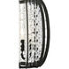Caesar 1 Light 10 inch Carbon Wall Sconce Wall Light