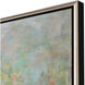 Lilies in Bloom Blue and Green and Multi and Pink Canvas