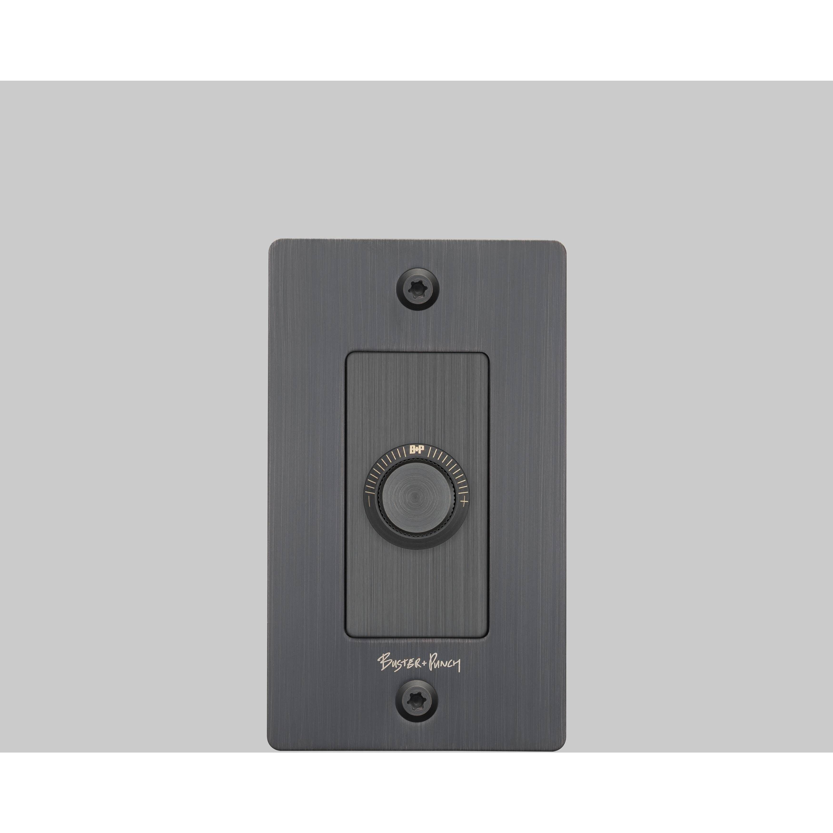 1G 100-120 Smoked Bronze Dimmer Switch, LED