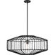 Marcy 1 Light 30 inch Matte Black Pendant Ceiling Light