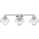 Julian Vanity Light Wall Light in Polished Nickel