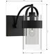 Ravik 1 Light 5 inch Dark Matte Black Bath Sconce Wall Light