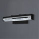 Cardito LED 27.56 inch Matte Black Bath Vanity Wall Light
