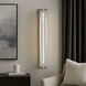 Crystallo LED 4.88 inch Polished Nickel Wall Sconce Wall Light