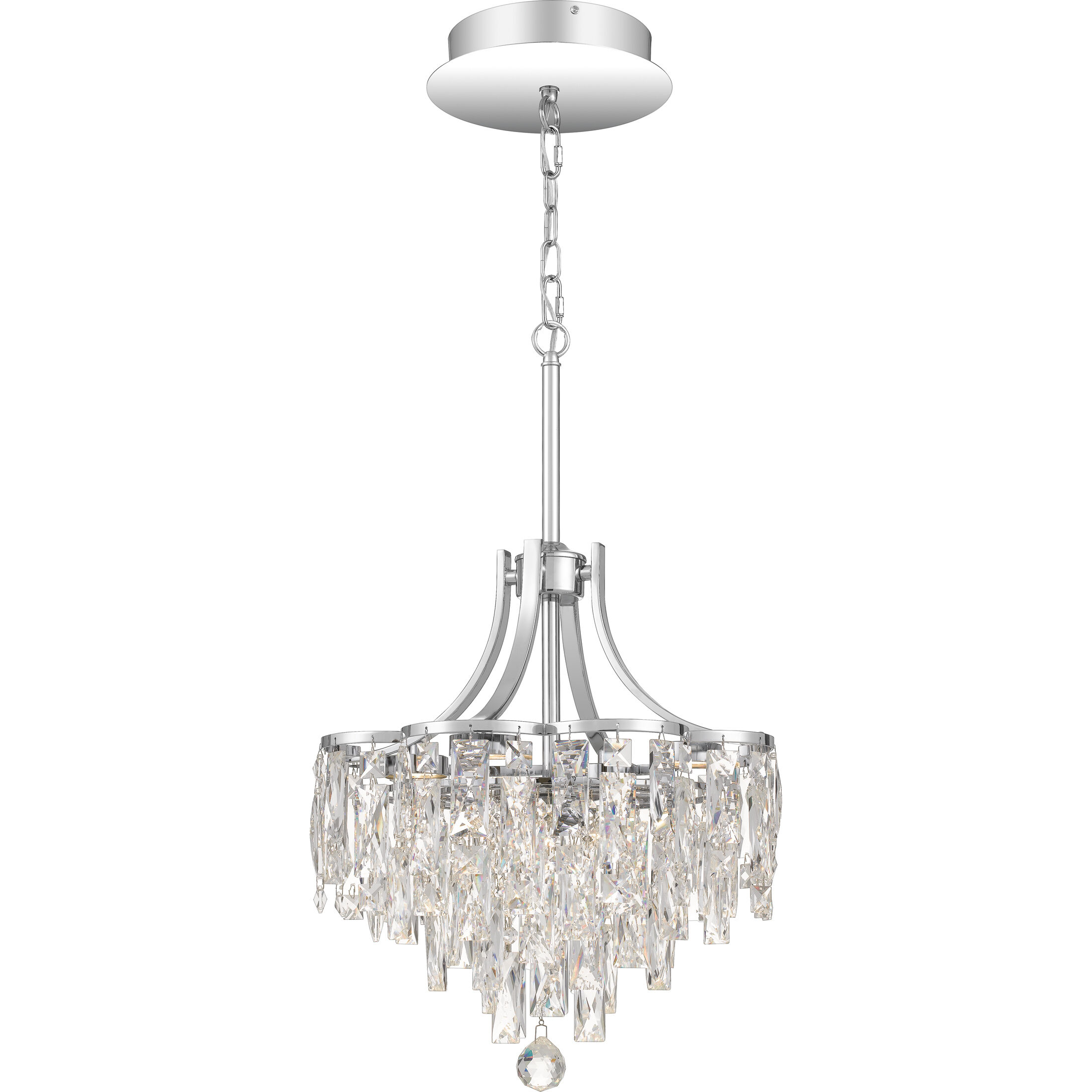 Bravado LED 16 inch Polished Chrome Pendant Ceiling Light