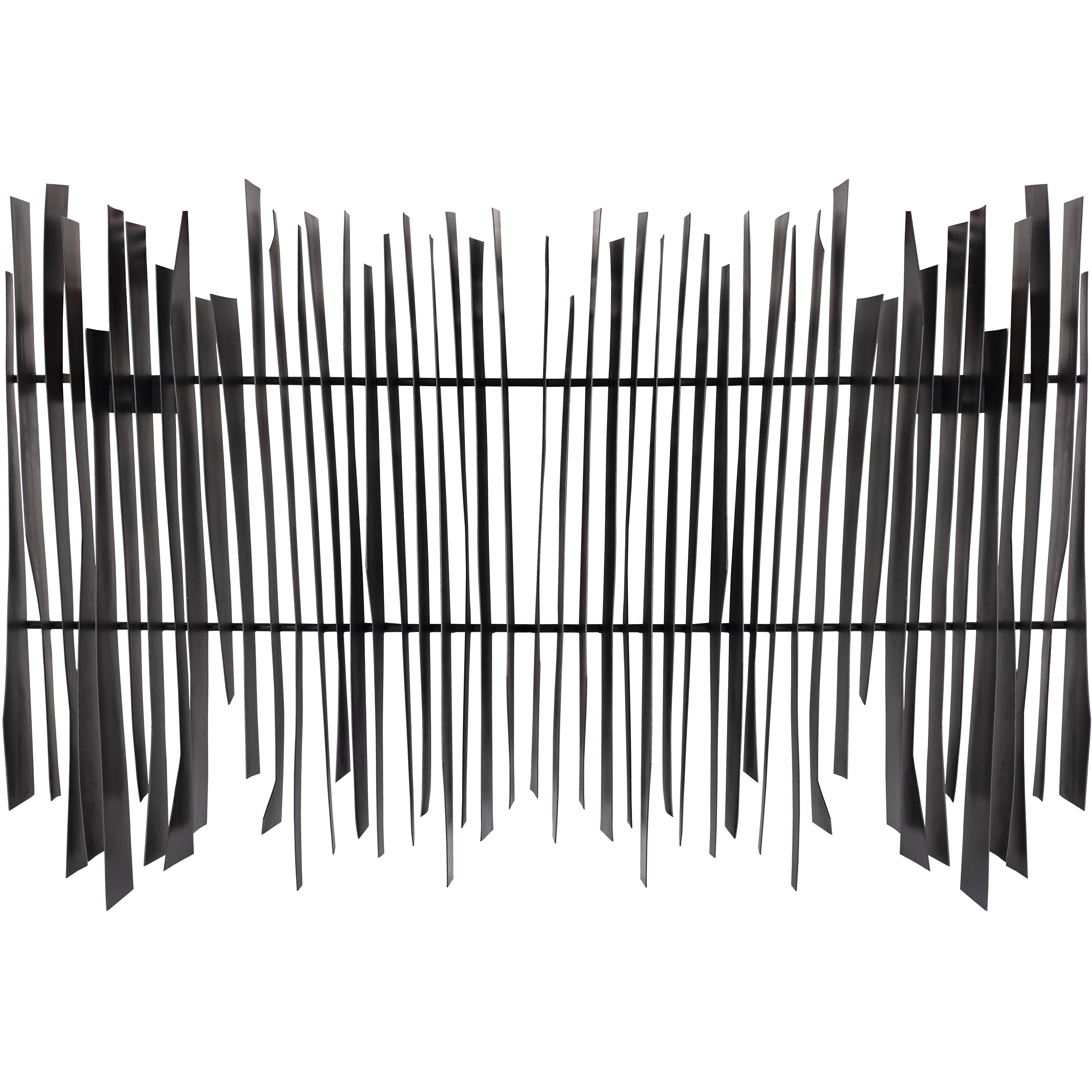 Ridge Aged Black Dimensional Wall Art