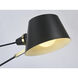 Canada 3 Light 31.5 inch Black Chandelier Ceiling Light