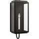 Edgar 1 Light 23.75 inch Textured Black Outdoor Wall Lantern