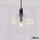 Gatz 1 Light 6 inch Matte Black Mini Pendant Ceiling Light