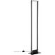 Salvilanas 51.45 inch 31.00 watt Black Floor Lamp Portable Light