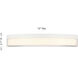 Clarion LED 13 inch White Flush Mount Ceiling Light