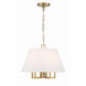 Westwood 5 Light 16 inch Vibrant Gold Chandelier Ceiling Light
