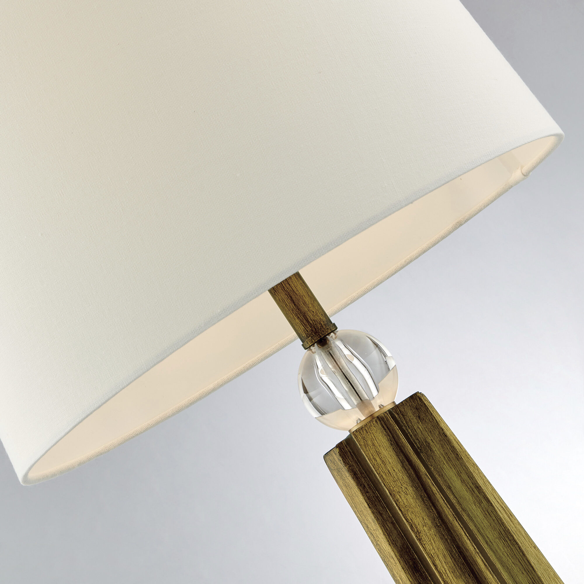 Heather 32 inch 100.00 watt Gold Table Lamp Portable Light