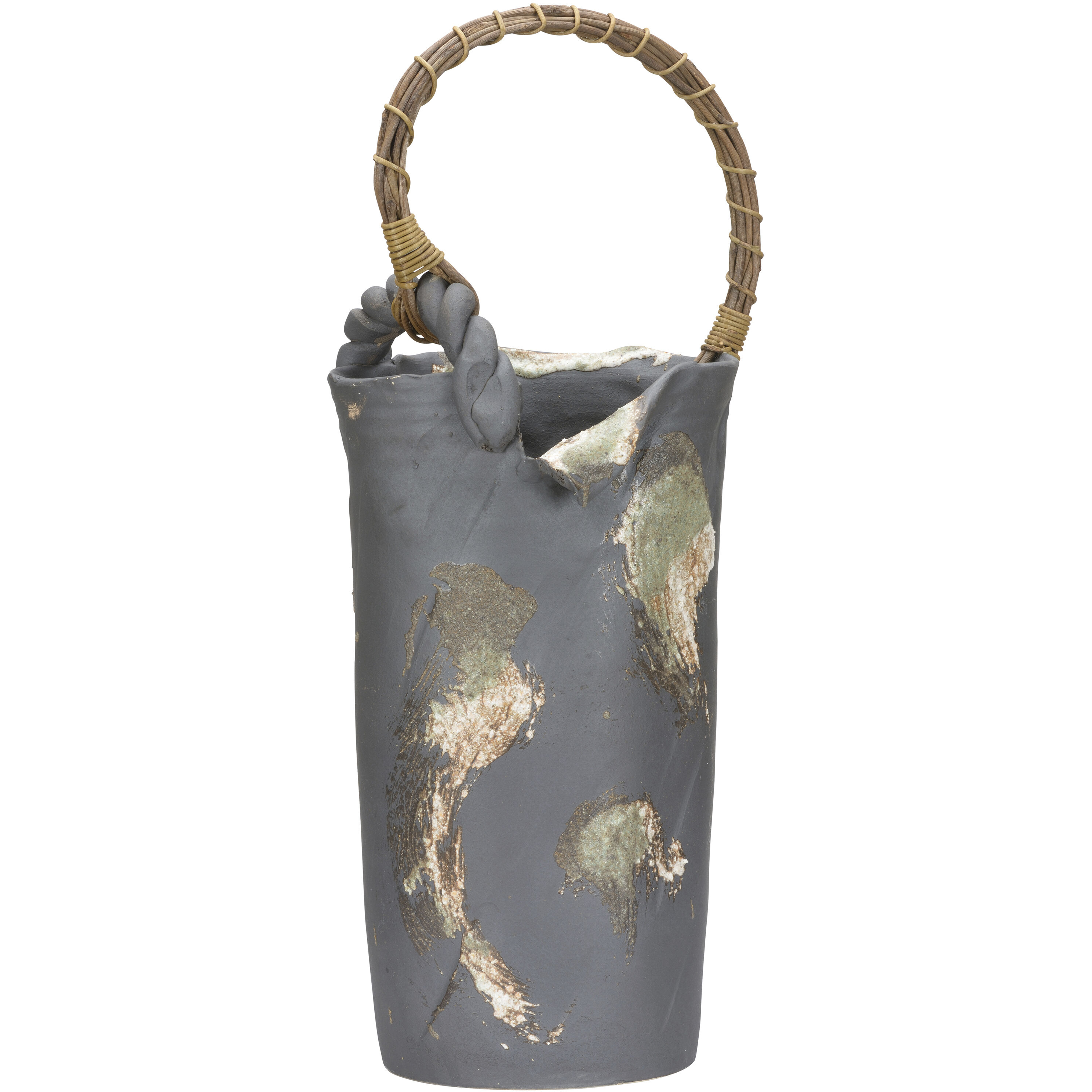 Tea Ceremony 27.5 X 7.5 inch Vase