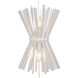 Confluence 2 Light 11.25 inch Piastra White Wall Sconce Wall Light