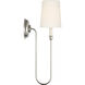 Thomas O'Brien Vendome LED 5.5 inch Polished Nickel Deep Arm Cordless Sconce Wall Light