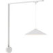 Luiz 120 White Trilo Track Ceiling Light