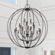 Milania 19 Light 48 inch Bronze Foyer Chandelier Ceiling Light