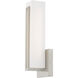 Fulton LED 4 inch Brushed Nickel ADA ADA Wall Sconce Wall Light