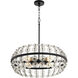 Selena 4 Light 10 inch Matte Black Pendant Ceiling Light