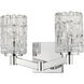 Aubrey 2 Light 13.5 inch Chrome Vanity Wall Light