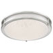 Sparc LED 16 inch Chrome Flush Mount Ceiling Light