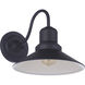 Singleton 1 Light 10 inch Midnight Outdoor Wall Lantern