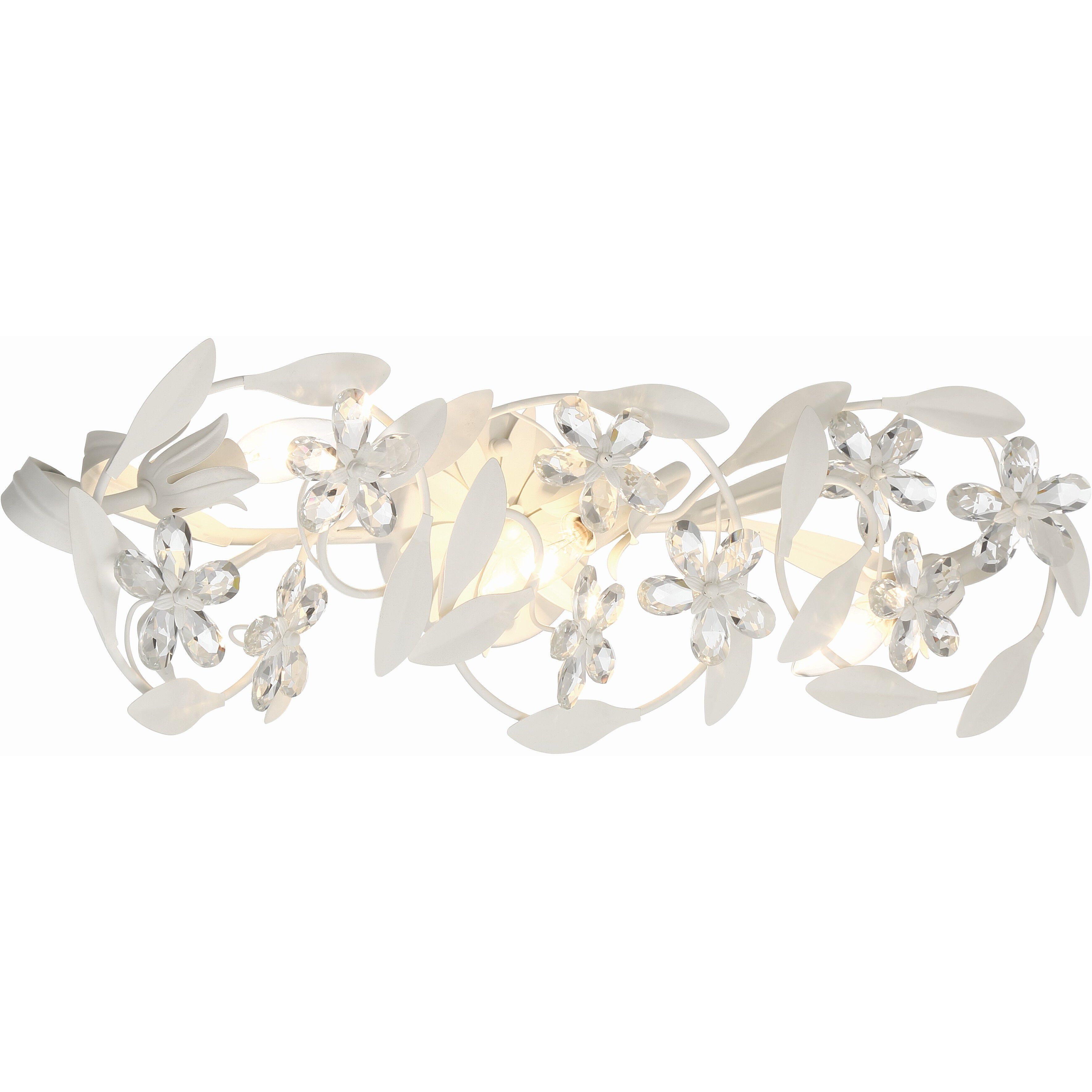 Marselle Bath Vanity Light Wall Light in Matte White