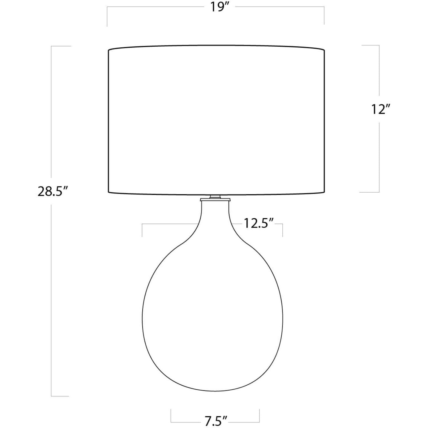 Biscayne 28.5 inch 150.00 watt Natural Table Lamp Portable Light
