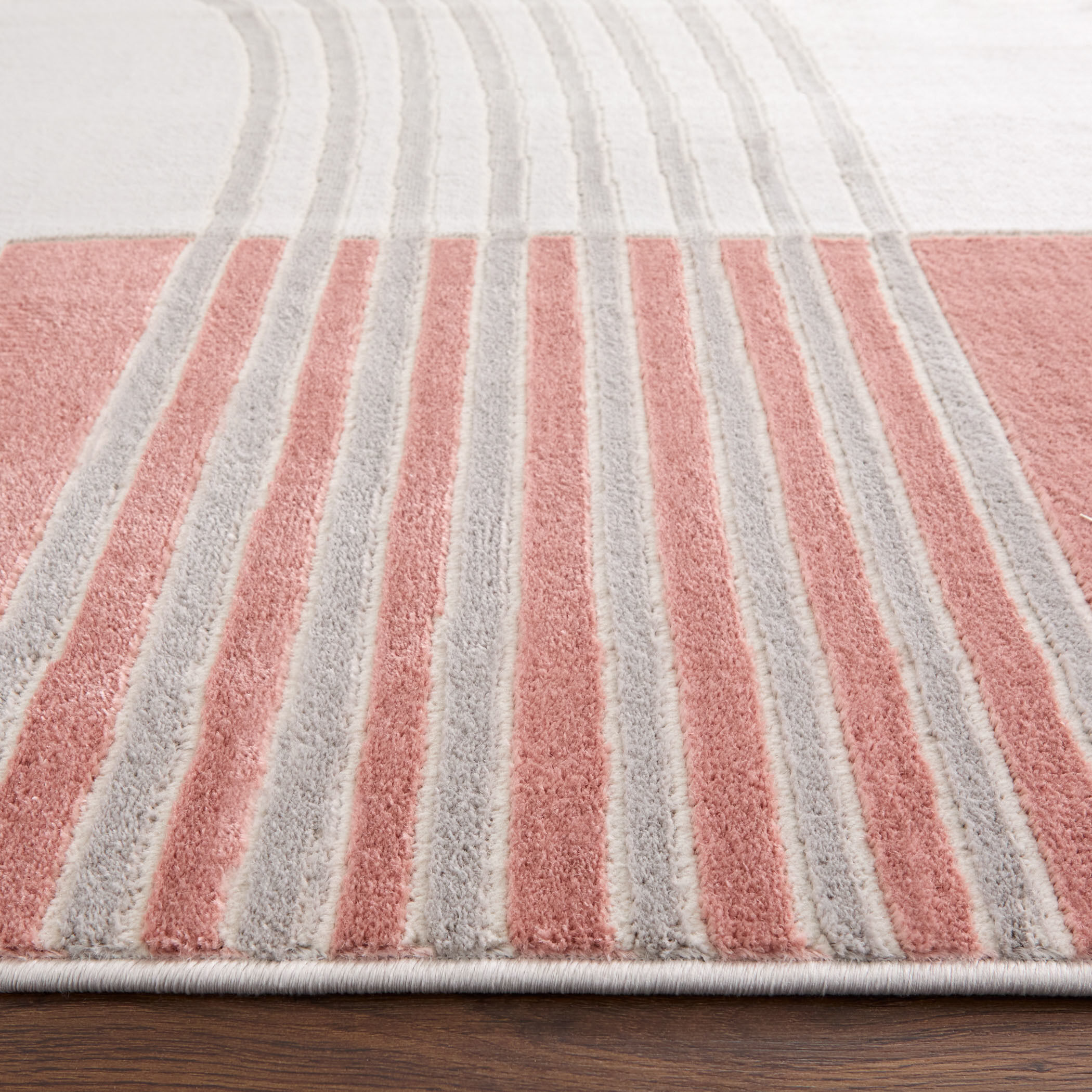 Betsi 158 X 118 inch Pink Rug in 10 x 13