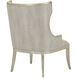 Garson Silver Leaf and Fresh Files Linen Chair