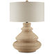 Jaru 33 inch 150 watt Natural Table Lamp Portable Light