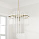 Blair 1 Light 15 inch Aged Brass Pendant Ceiling Light